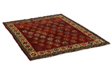Qashqai Persian Carpet 202x153 - Picture 1