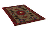 Kelardasht - Kurdi Persian Carpet 206x128 - Picture 1