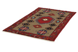 Kelardasht - Kurdi Persian Carpet 206x128 - Picture 2