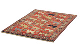 Gabbeh - Qashqai Persian Carpet 146x103 - Picture 2