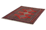 Senneh - Kurdi Persian Carpet 170x125 - Picture 2