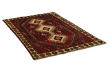 Qashqai Persian Carpet 203x129 - Picture 1