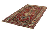 Yalameh - Qashqai Persian Carpet 290x152 - Picture 2