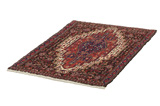 Senneh - Kurdi Persian Carpet 116x75 - Picture 2