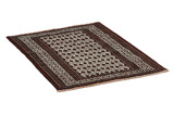 Baluch - Turkaman Persian Carpet 112x81 - Picture 1