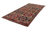 Yalameh - Qashqai Persian Carpet 325x158 - Picture 2