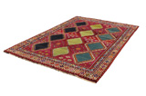 Yalameh - Qashqai Persian Carpet 280x194 - Picture 2
