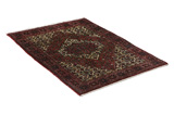 Senneh - Kurdi Persian Carpet 147x100 - Picture 1