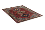 Enjelas - Hamadan Persian Carpet 148x111 - Picture 1