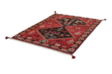 Enjelas - Hamadan Persian Carpet 222x162 - Picture 2