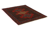 Senneh - Kurdi Persian Carpet 151x114 - Picture 1