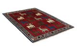 Qashqai - Gabbeh Persian Carpet 240x158 - Picture 1
