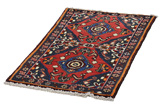 Zanjan - Hamadan Persian Carpet 106x65 - Picture 2