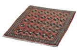 Bokhara - Turkaman Persian Carpet 90x70 - Picture 2