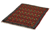 Bokhara - Turkaman Persian Carpet 88x65 - Picture 2