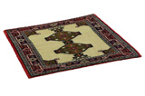 Jozan - Sarouk Persian Carpet 78x83 - Picture 1