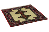 Jozan - Sarouk Persian Carpet 83x81 - Picture 1