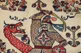 Bijar - Kurdi Persian Carpet 87x77 - Picture 5