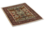 Bijar - Kurdi Persian Carpet 93x72 - Picture 1