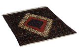 Senneh - Kurdi Persian Carpet 99x76 - Picture 1