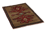 Koliai - Kurdi Persian Carpet 106x70 - Picture 1