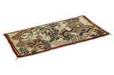 Bijar - Kurdi Persian Carpet 58x106 - Picture 1